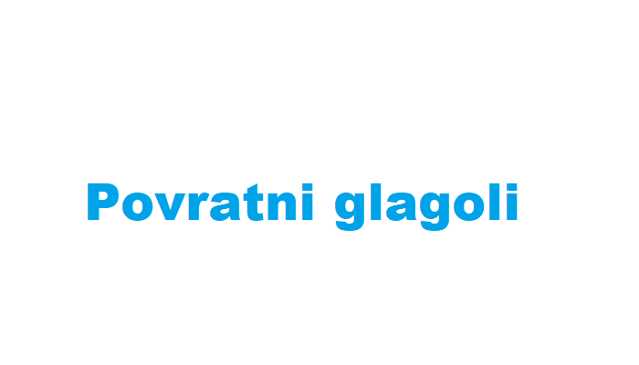 Povratni Glagoli